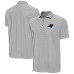 Carolina Panthers Antigua Black/White Pave Polo