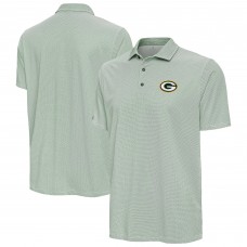 Green Bay Packers Antigua Green/White Pave Polo
