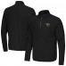 Jacksonville Jaguars Antigua Black Step Up Quarter-Zip Pullover