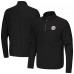 Pittsburgh Steelers Antigua Black Step Up Quarter-Zip Pullover Pittsburgh Steelers Antigua Black Step Up Quarter-Zip Pullover
