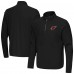 Arizona Cardinals Antigua Black Step Up Quarter-Zip Pullover