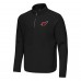 Arizona Cardinals Antigua Black Step Up Quarter-Zip Pullover