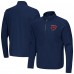Chicago Bears Antigua Navy Step Up Quarter-Zip Pullover