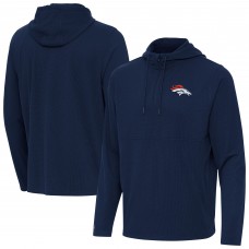 Толстовка Denver Broncos Antigua Navy Connected Quarter-Zip