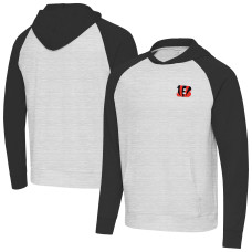 Толстовка Cincinnati Bengals Antigua Black/Heather Gray Urgent
