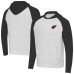 Arizona Cardinals Antigua Black/Heather Gray Urgent Pullover Hoodie