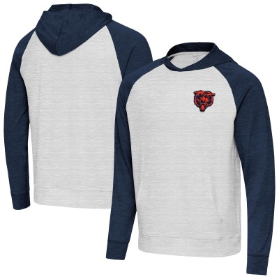 Толстовка Chicago Bears Antigua Heather Navy/Gray Urgent