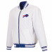 Куртка Buffalo Bills JH Design Royal/White Full-Zip Reversible Flight