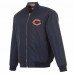 Куртка Chicago Bears JH Design Navy/Gray Reversible Flight