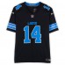 Игровая джерси Amon-Ra St. Brown Detroit Lions Autographed Fanatics Authentic Black Nike Vapor F.U.S.E. Limited