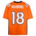 Peyton Manning Denver Broncos Autographed Fanatics Authentic Orange Mitchell & Ness 2015 Legacy Jersey with SB 50 Champs Inscription