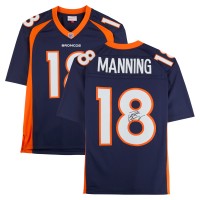 Peyton Manning Denver Broncos Autographed Fanatics Authentic Navy Mitchell & Ness 2015 Legacy Jersey