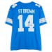 Игровая джерси Amon-Ra St. Brown Detroit Lions Autographed Fanatics Authentic Blue Nike Vapor F.U.S.E. Limited