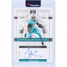 Tyreek Hill Miami Dolphins Autographed 2023 Panini Impeccable Impeccable Stars #9 #6/25 Card