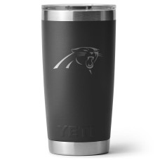 Термос Carolina Panthers YETI 20oz. Rambler with MagSlider Lid