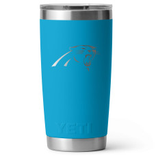 Термос Carolina Panthers YETI 20oz. Rambler with MagSlider Lid