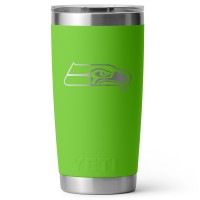 Seattle Seahawks YETI 20oz. Rambler Tumbler with Magslider Lid