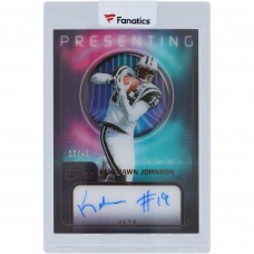 Keyshawn Johnson New York Jets Autographed 2023 Panini One Bronze Presenting Autograph #185 #10/49 Card Keyshawn Johnson New York Jets Autographed 2023 Panini One Bronze Presenting Autograph #185 #10/49 Card