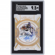 Adrian Peterson Minnesota Vikings Autographed 2023 Panini Flawless Flawless Performances Autograph #FP-APE #9/25 SGC Authenticated 9.5 Card