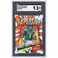 Ahmad Gardner New York Jets 2022 Panini Absolute Explosive #E40 SGC Authenticated 9.5 Rookie Card Ahmad Gardner New York Jets 2022 Panini Absolute Explosive #E40 SGC Authenticated 9.5 Rookie Card
