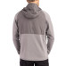 Куртка Carolina Panthers Cutter & Buck Heather Gray Peshastin Eco Fleece Recycled Raglan Full-Zip Tri-Blend Hybrid