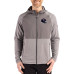 Куртка Chicago Bears Cutter & Buck Heather Gray Peshastin Eco Fleece Recycled Raglan Full-Zip Tri-Blend Hybrid