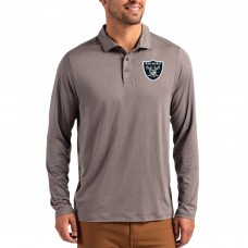 Las Vegas Raiders Cutter & Buck Charcoal Coastline Epic Comfort Eco Recycled Polo Las Vegas Raiders Cutter & Buck Charcoal Coastline Epic Comfort Eco Recycled Polo