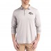 Denver Broncos Cutter & Buck Gray Coastline Epic Comfort Eco Recycled Polo