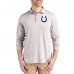 Indianapolis Colts Cutter & Buck Gray Coastline Epic Comfort Eco Recycled Polo