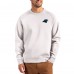 Кофта Carolina Panthers Cutter & Buck Gray Primary Logo Roam Recycled Raglan