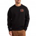 Cincinnati Bengals Cutter & Buck Black Primary Logo Roam Recycled Raglan Pullover Sweatshirt