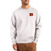 Свитшот Cincinnati Bengals Cutter & Buck Gray Primary Logo Roam Recycled Raglan Pullover