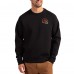 Cincinnati Bengals Cutter & Buck Black Helmet Roam Recycled Raglan Pullover Sweatshirt