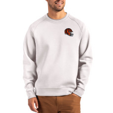 Свитшот Cincinnati Bengals Cutter & Buck Gray Helmet Roam Recycled Raglan Pullover