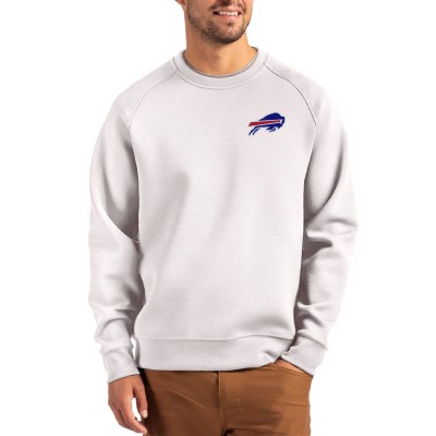 Кофта Buffalo Bills Cutter & Buck Gray Primary Logo Roam Recycled Raglan