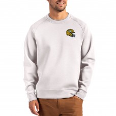 Кофта Green Bay Packers Cutter & Buck Gray Helmet Roam Recycled Raglan