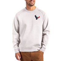 Кофта Houston Texans Cutter & Buck Gray Primary Logo Roam Recycled Raglan