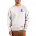 Кофта Detroit Lions Cutter & Buck Gray Throwback Roam Recycled Raglan