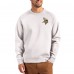 Minnesota Vikings Cutter & Buck Gray Primary Logo Roam Recycled Raglan Pullover Sweatshirt