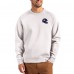 Minnesota Vikings Cutter & Buck Gray Helmet Roam Recycled Raglan Pullover Sweatshirt