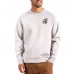 Кофта New Orleans Saints Cutter & Buck Gray Throwback Roam Recycled Raglan