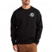 Miami Dolphins Cutter & Buck Black Primary Logo Roam Recycled Raglan Pullover Sweatshirt Miami Dolphins Cutter & Buck Black Primary Logo Roam Recycled Raglan Pullover Sweatshirt