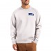 Seattle Seahawks Cutter & Buck Gray Throwback Roam Recycled Raglan Pullover Sweatshirt