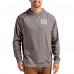 New York Giants Cutter & Buck Heather Gray Adapt Knit Recycled Raglan Pullover Hoodie