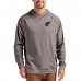 Arizona Cardinals Cutter & Buck Heather Gray Adapt Knit Recycled Raglan Pullover Hoodie