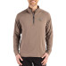 Пуловер Carolina Panthers Cutter & Buck Brown Adapt Eco Knit Stretch Recycled