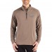 Jacksonville Jaguars Cutter & Buck Brown Adapt Eco Knit Stretch Recycled Quarter-Zip Pullover