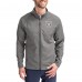 Las Vegas Raiders Cutter & Buck Gray Adapt Eco Hybrid Recycled Full-Zip Jacket