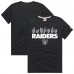 Unisex Las Vegas Raiders Homage Black NFL ASL Collection by Love Sign Tri-Blend T-Shirt