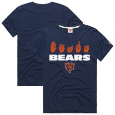 Футболка Unisex Chicago Bears Homage Navy NFL ASL Collection by Love Sign Tri-Blend Футболка Unisex Chicago Bears Homage Navy NFL ASL Collection by Love Sign Tri-Blend